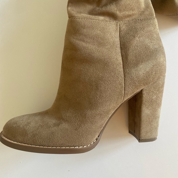 VINCE CAMUTO Tan Over the knee Suede Boots - Picture 5 of 15